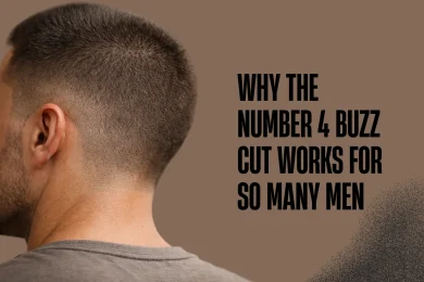 number 4 buzz cut