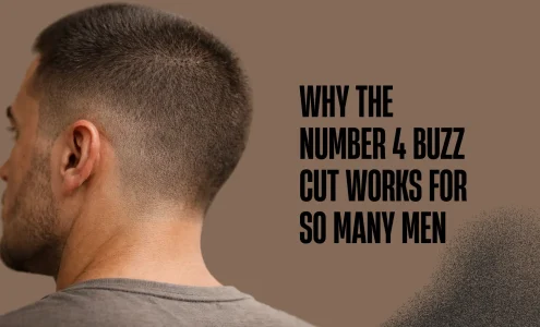 number 4 buzz cut