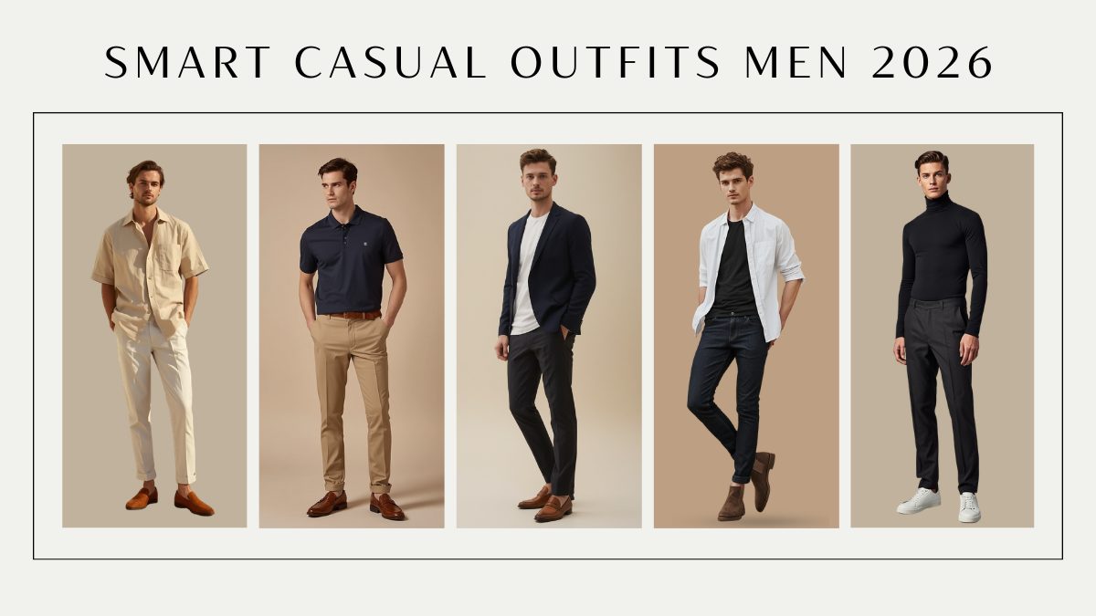 Smart Casual Outfits Men 2026