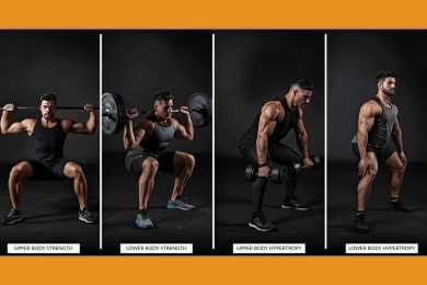 Men’s fitness routine