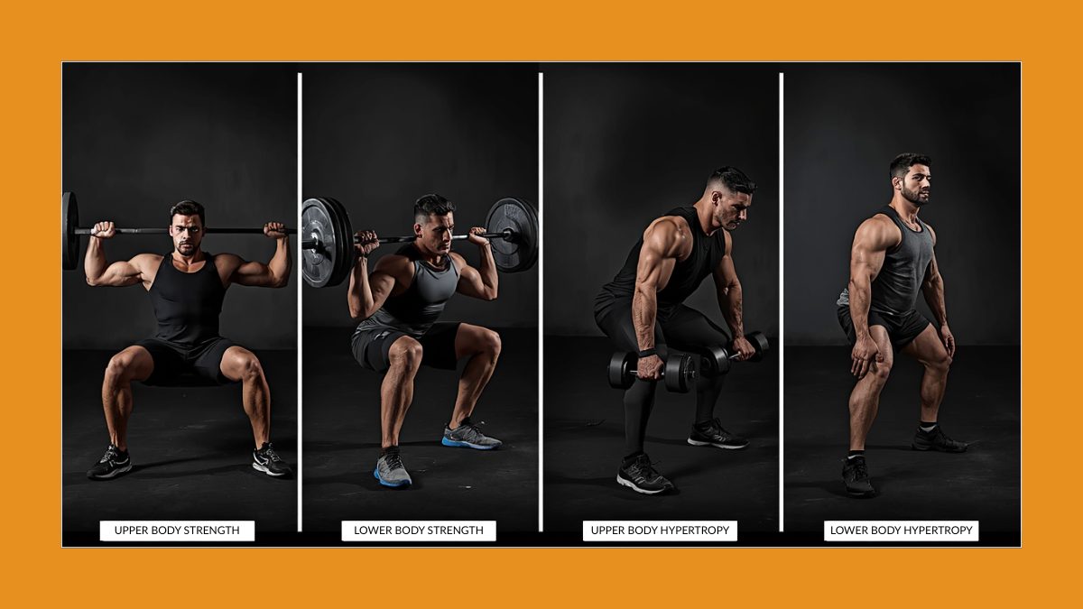 Men’s fitness routine